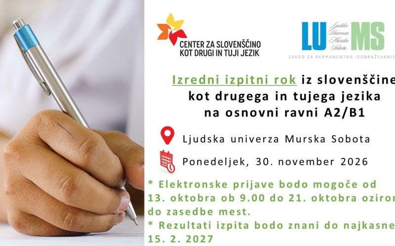 Izredni rok november