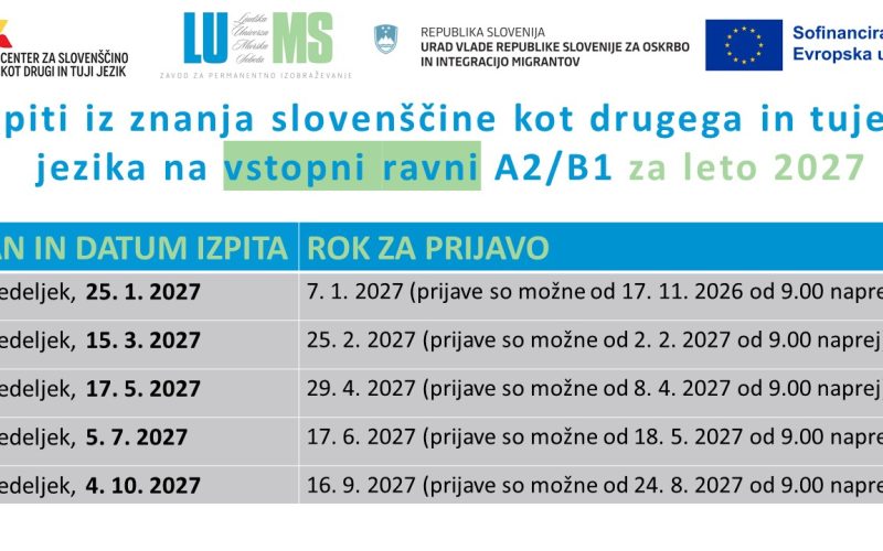 Vstopna 2027